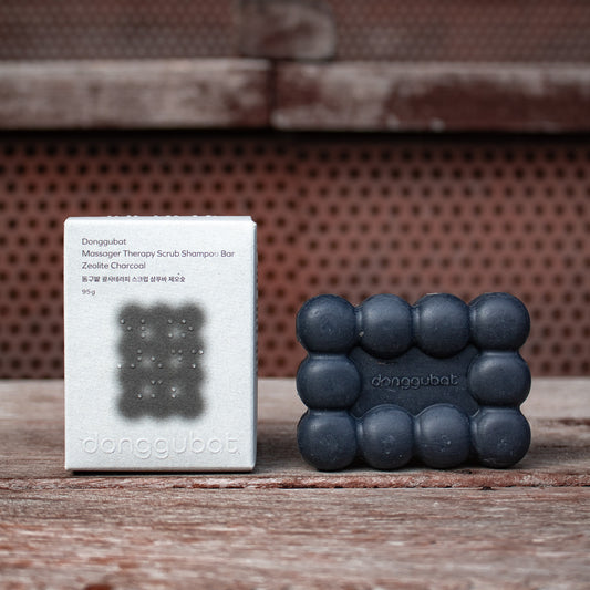 DONGGUBAT Massager Therapy Scrub Shampoo Bar Zeolite Charcoal