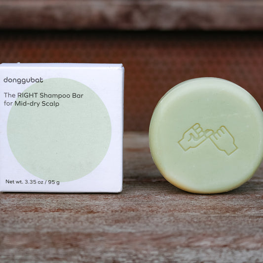 DONGGUBAT The Right Shampoo Bar for Mid-dry Scalp